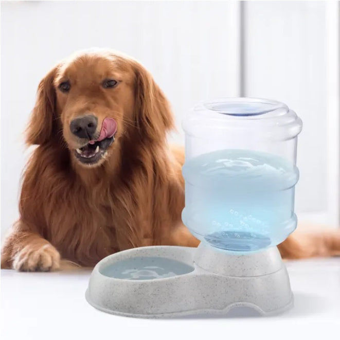 3.5L automatic gravity pet waterer for dogs and cats