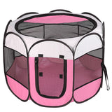 Indoor and outdoor pet playpen for puppies, cats, and kittens